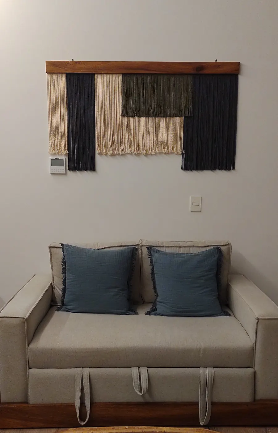 Kase in a client's home
