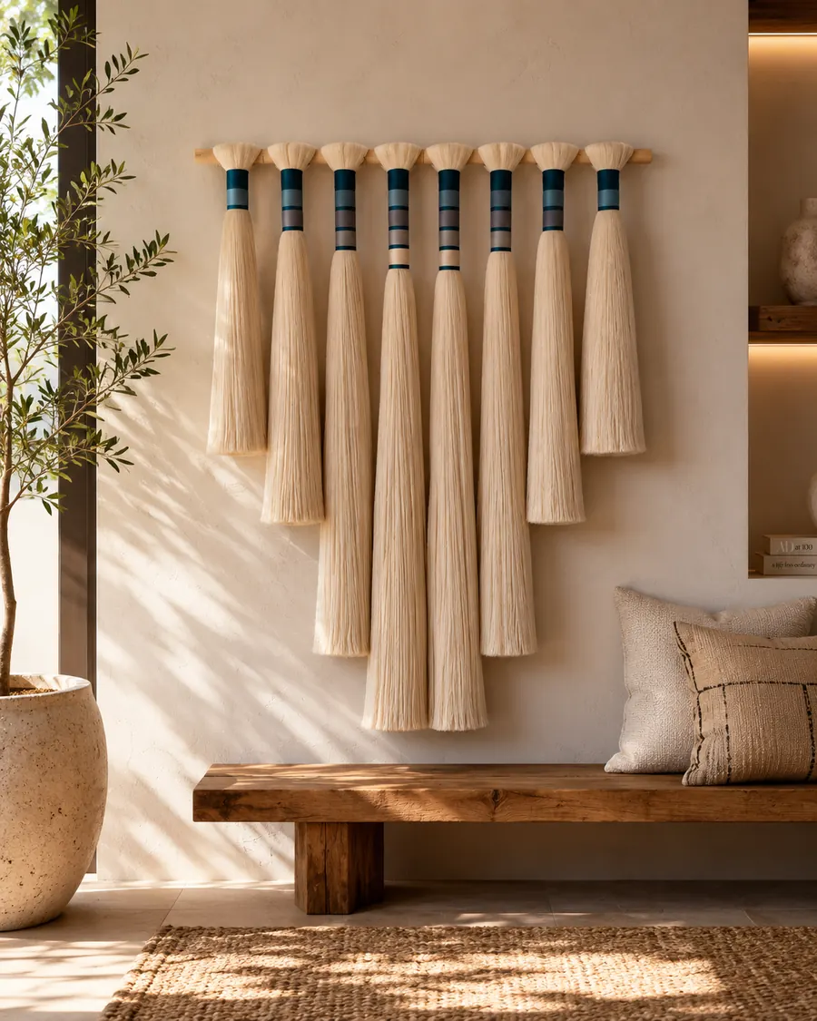 Ishō III, a handwoven textile art piece