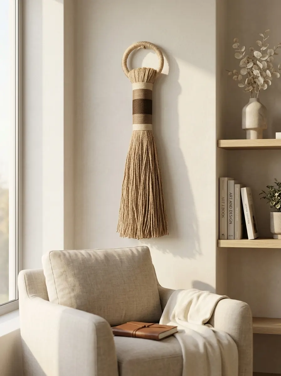 Kintsū, a handwoven textile art piece
